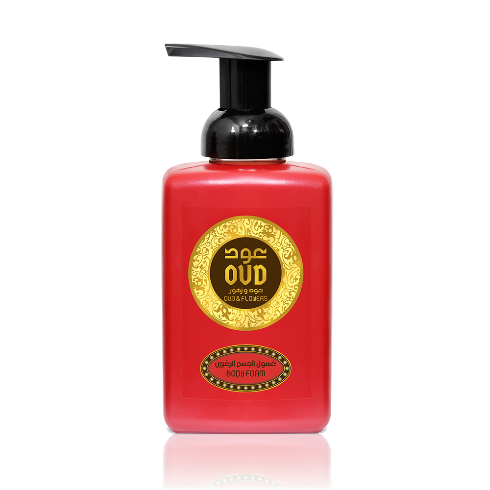 Gel lavant moussant corps Oud & fleurs