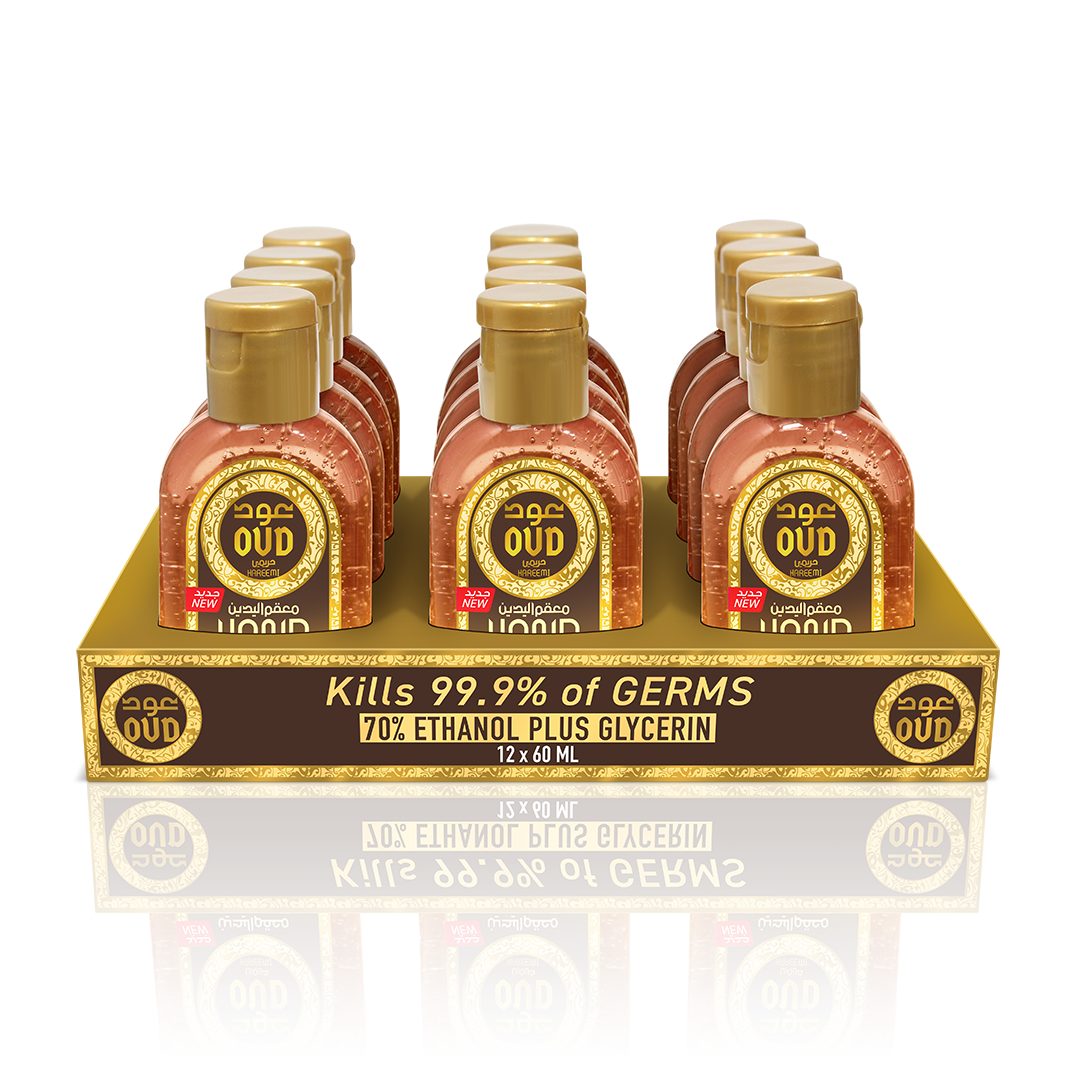 Gel Hydro alcoolique Oud Plus Hareemi pack de 12